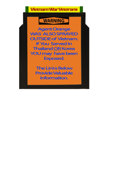 agent orange warning sign